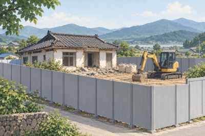 단독주택·시골집 철거 비용, 해체신고부터 폐기물까지 관련 설명용 삽화